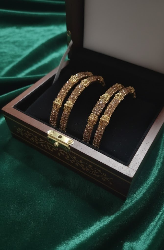 Golden Elegance Bangles - Image 3