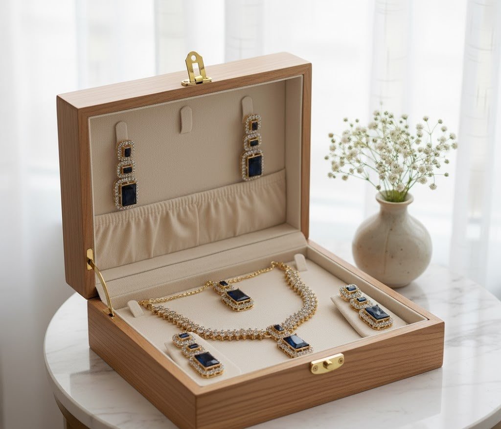 Royal Sapphire Jewelry Set - Image 2