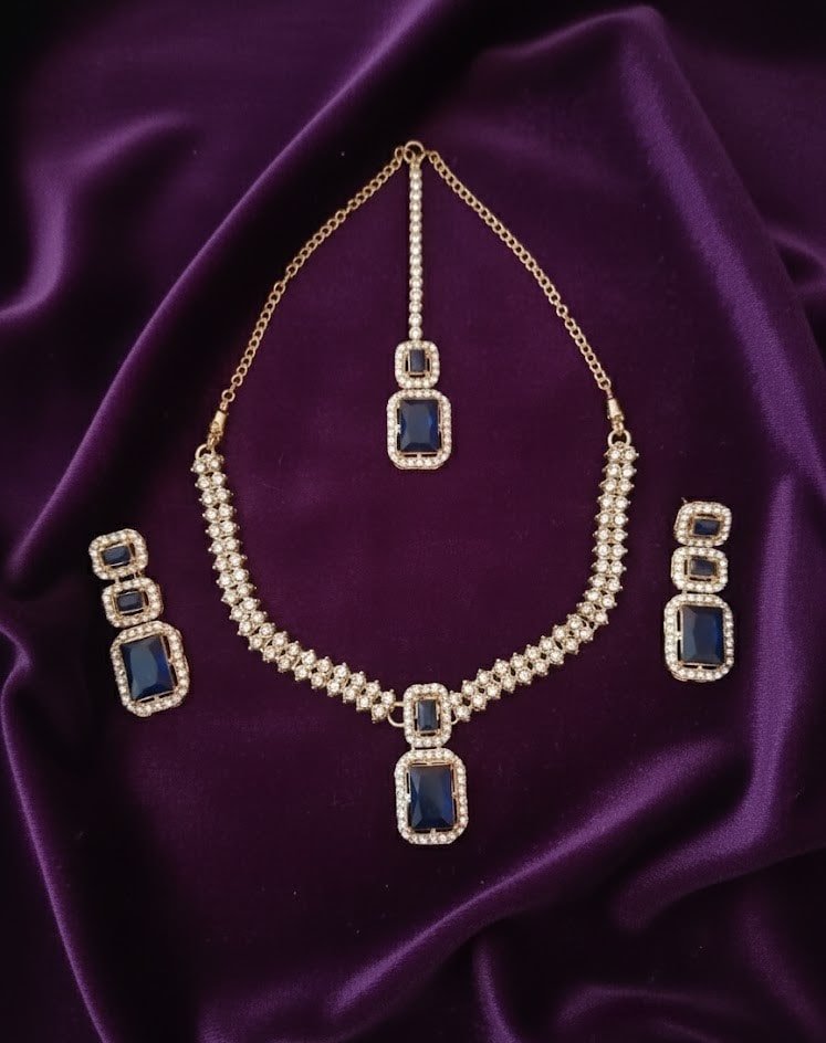 Royal Sapphire Jewelry Set - Image 3