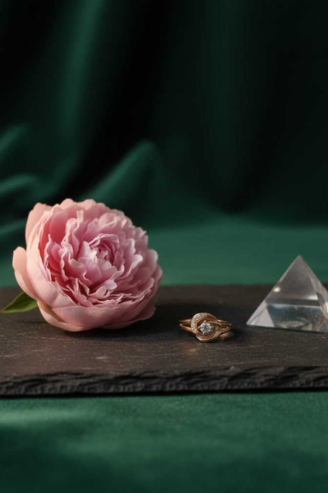 Eternal Swirl Half-Finger Diamond Ring - Image 3